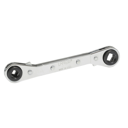 URREA 4-Point Refrigeration ratcheting box-end wrench. 1180